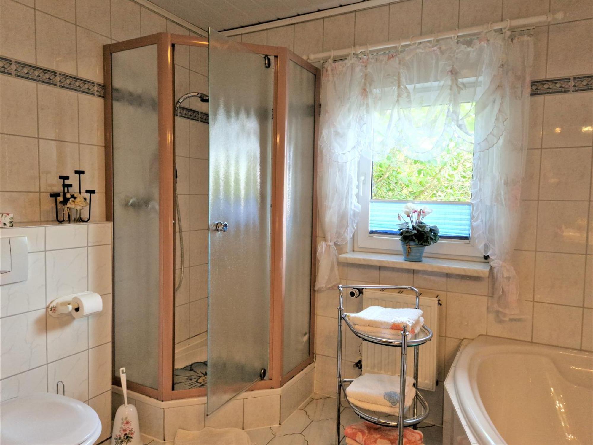Apartmán Ahlbeck, Ferienobjekt Apfel-Blume-Veilchen Heringsdorf  Pokoj fotografie