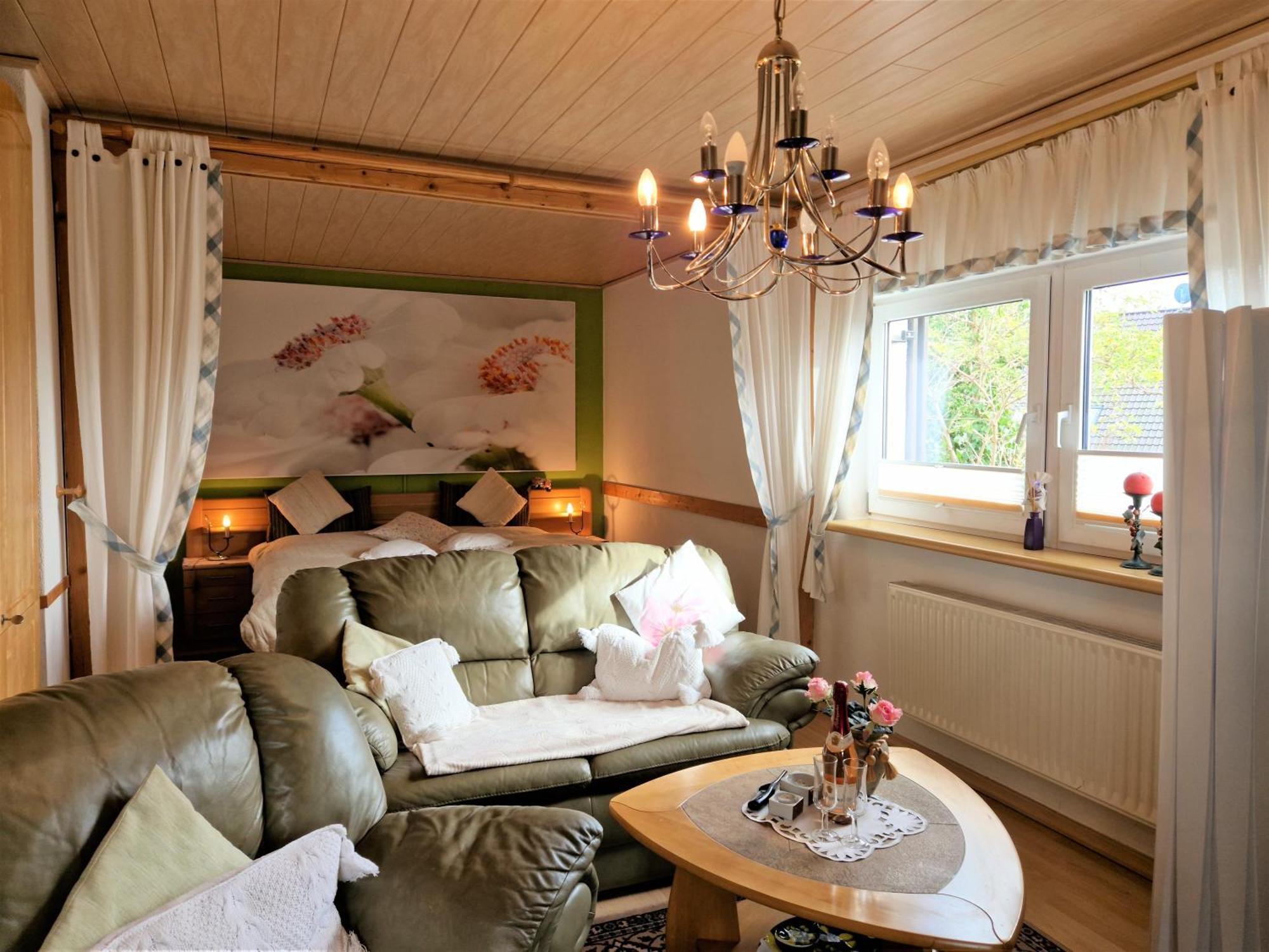 Apartmán Ahlbeck, Ferienobjekt Apfel-Blume-Veilchen Heringsdorf  Pokoj fotografie